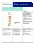 EV978112_Replacement Filter Cartridge_Specsheet_Everpure EV978112_Replacement Filter Cartridge_Specsheet_Everpure