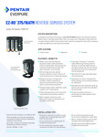 EV997567 EZ-RO 375_16ATM Reverse Osmosis System EV997567 EZ-RO 375_16ATM Reverse Osmosis System