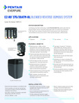 Everpure 997574 EZ-RO 375_30ATM Blended Reverse Osmosis System with Black Atmospheric 30 Gallons Tank Specsheet Everpure 997574 EZ-RO 375_30ATM Blended Reverse Osmosis System with Black Atmospheric 30 Gallons Tank Specsheet