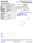 Elkay EWSF13026KWC Spec Sheet