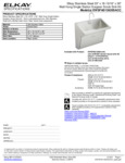 Elkay EWSFAD13620SACC Spec Sheet
