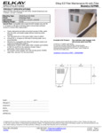 KIT FILTER MAINTENANCE W/ FILTER ACCESS PANEL spec sheet KIT FILTER MAINTENANCE W/ FILTER ACCESS PANEL spec sheet