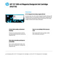 HP 727 300-ML MAGENTA DESIGNJET INK C