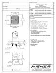 Fisher 1400 Specsheet