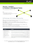 FLAT Tech ST22 Standard Height Table Base