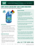 Flyer_EN-US_SimpleGreenCB-GlassCleaner specs