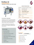 FireMixer-14 Specsheet FireMixer-14 Specsheet