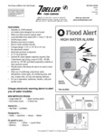 10-0763 Flood Alert High Water Alarm spec sheet