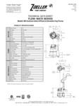 Zoeller 98-0001 Automatic Effluent Pump - 115V spec sheet
