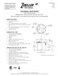 Zoeller drain pump spec sheet Zoeller drain pump spec sheet