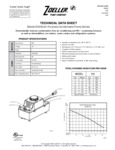 Condensate Pump - 115V spec sheet