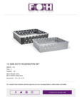 FOH_.5 Size Dots Housing Pan Shallow FOH_.5 Size Dots Housing Pan Shallow