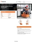 Fryclone 259DISP100 Specsheet
