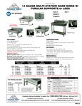 Advance Tabco 14 Gauge Multi-Station Handwash Sinks Advance Tabco 14 Gauge Multi-Station Handwash Sinks