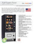 Full Frozen Food Vending Machine Full Frozen Food Vending Machine