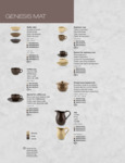 RAK Fusion Genesis Mat Espresso/Coffee Cups and Saucers RAK Fusion Genesis Mat Espresso/Coffee Cups and Saucers