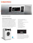 FV6010WN Spec Sheet FV6010WN Spec Sheet