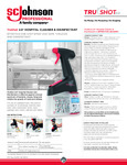 DISINFECTANT TRUSHOT spec sheet