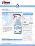 DEODORIZER FABRIC & AIR spec sheet DEODORIZER FABRIC & AIR spec sheet
