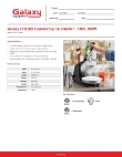 Galaxy 177CTIC300 Specsheet Galaxy 177CTIC300 Specsheet