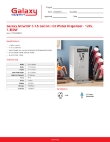 Galaxy 177GHWDA15 Specsheet