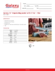 Galaxy 177IBS12 Specsheet Galaxy 177IBS12 Specsheet
