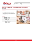 Galaxy SD-FLAT10 Specsheet
