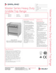 Garland MST47 Specsheet Garland MST47 Specsheet