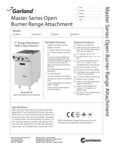 Garland MST4 Specsheet Garland MST4 Specsheet