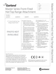 Garland MST5 Specsheet Garland MST5 Specsheet