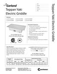 Spec Sheet Spec Sheet