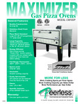 Gas Pizza Oven Model CW100P