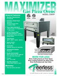 Gas Pizza Oven Model CW41P Gas Pizza Oven Model CW41P