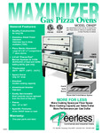 Gas Pizza Oven Model CW42P