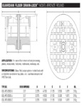 GDL Round Drain-Lock Specsheet