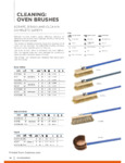 GI Metal's GIM200 Pizza Oven Brushes