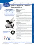 Globe_SG213A_PremiumSlicer_AdvancedAutomatic_SpecSheet