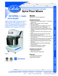 globe_spiral_mixers_spec_sheet