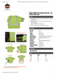 GloWear 8315BA Hi-Vis Breakaway Safety Vest Spec Sheet GloWear 8315BA Hi-Vis Breakaway Safety Vest Spec Sheet