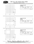 Zurn Replacement Grate Specsheet