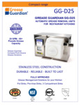 Grease Guardian GG D-25 Brochure