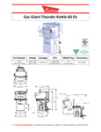 GT60 Spec sheet GT60 Spec sheet