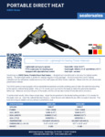 GWSZ Direct Heat Specification Sheet