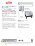 Hatco C Spec Sheet