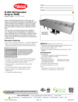 Hatco R-290 Refrigerated Drop-In Wells Specsheet Hatco R-290 Refrigerated Drop-In Wells Specsheet