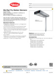 Glo-Ray Fry Station Warmers Spec Sheet Glo-Ray Fry Station Warmers Spec Sheet