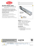Glo-Rite Display Lights Specsheet Glo-Rite Display Lights Specsheet