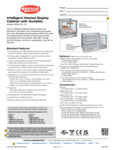 Hatco IHDCH Spec Sheet Hatco IHDCH Spec Sheet