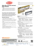 Hatco Ultra-Glo Specsheet