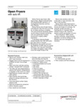 Henny Penny OGA Spec Sheet